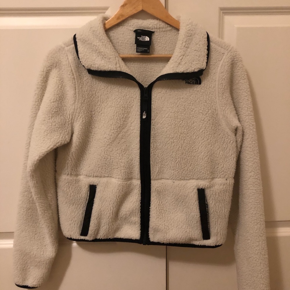Women’s The North Face Dunraven Sherpa Crop Jacket